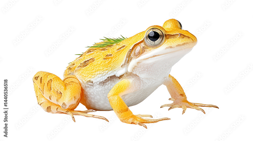 A vibrant yellow frog design element for rebg 306 projects is ready.