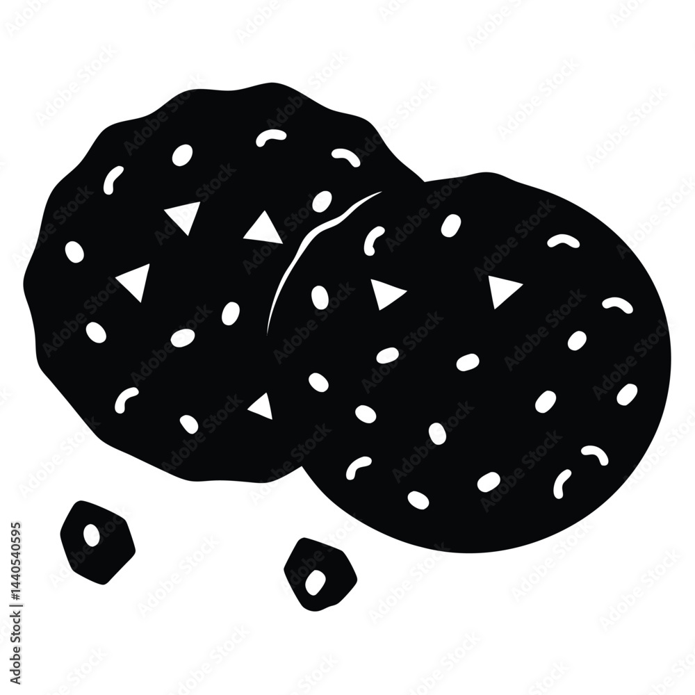 Donut with vector illustration Donut with vector illustration