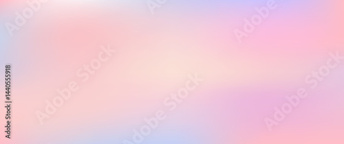 Soft colorful background with a gradient pastel color. Vector illustration for banner, presentation template, wallpaper, text place, and social media.	