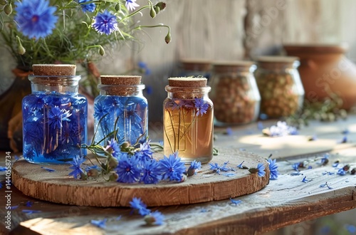 set cornflower jam