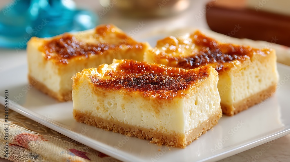 キャラメリゼされたチーズケーキバー キャラメリゼされたチーズケーキバー
