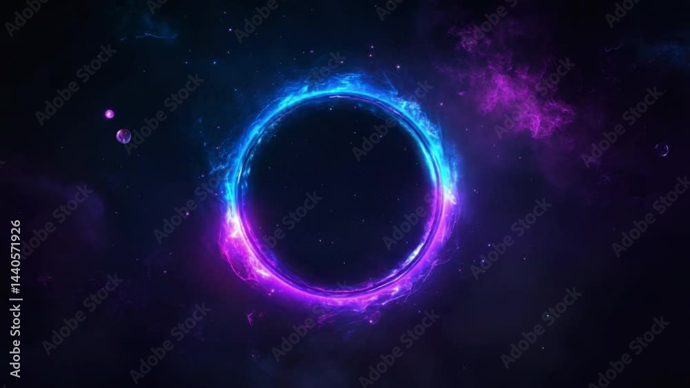 Vibrant Cosmic Portal with Luminous Energy in a Deep Space Environment, Colorful Swirls of Light and Nebulae Vibrant Cosmic Portal with Luminous Energy in a Deep Space Environment, Colorful Swirls of Light and Nebulae