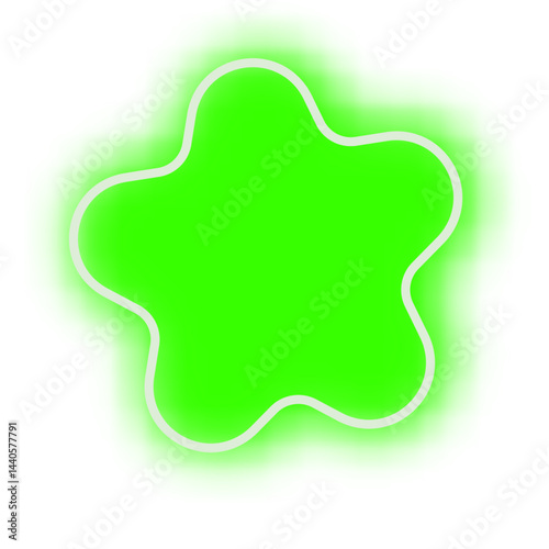 Blurred Gradient Flower