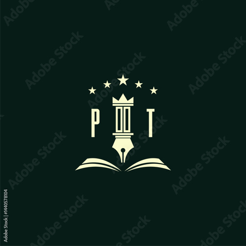 initials design modern legal attorney law firm lawyer advocate consultancy business logo vector