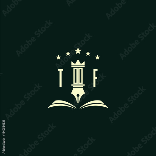 initials design modern legal attorney law firm lawyer advocate consultancy business logo vector