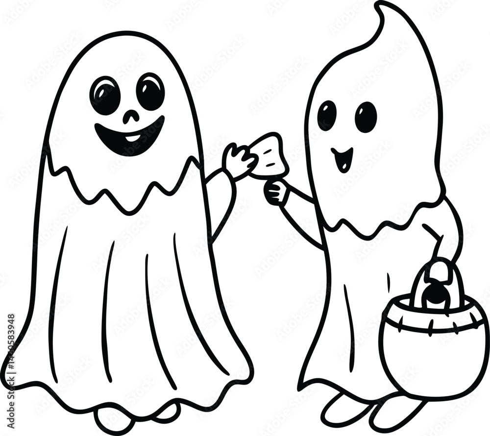 halloween ghost characters