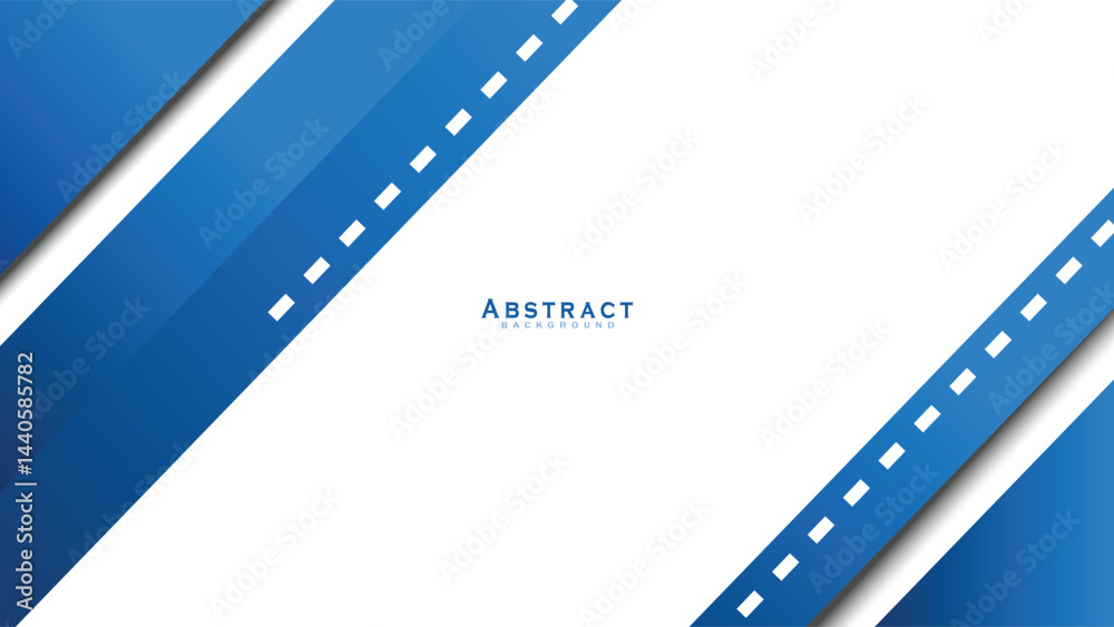 Obraz premium Abstract blue and white vector background, Design for prints, posters, cards, etc. Vector.