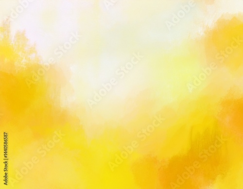 yellow watercolor background with copyspace for your design