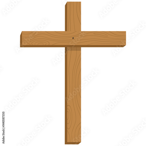 Wallpaper Mural Christian Cross Religious Cross Jesus Cross, Old Christian Wooden Cross Illustration Torontodigital.ca