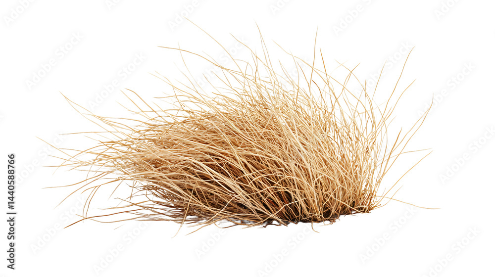 Obraz premium Tumbleweed Isolated on White Background for Professional Design Projects