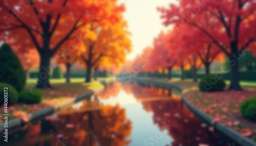 Abstract blurred nature scene, perfect for website backgrounds, bright, smooth, blue