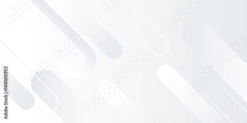 Abstract white background. Minimal geometric white light background abstract design. Suit for booklet, brochure, banner, poster, website, flyer, cover, corporate, backdrop. Vector illustration