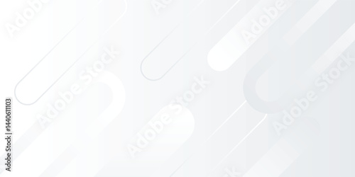 Abstract white background. Minimal geometric white light background abstract design. Suit for booklet, brochure, banner, poster, website, flyer, cover, corporate, backdrop. Vector illustration