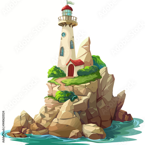 lighthouse on the hill