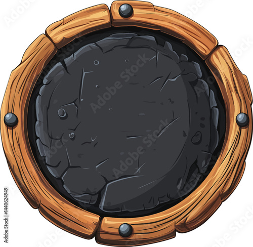 The Game asset for slot game, video game, mobile game element isolation, Vector