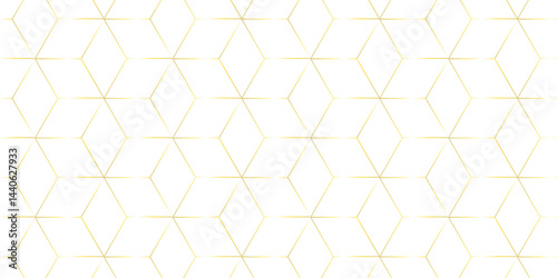 Vector seamless pattern with hexagon square cube geometric pattern shapes grid metal element texture design. abstract tiles gradient science web tech connection triangle diamond honeycomb.