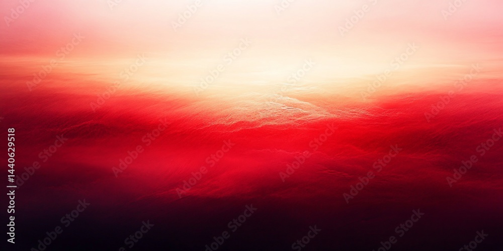 Fototapeta premium Fiery cloudscape ablaze with radiant intensity