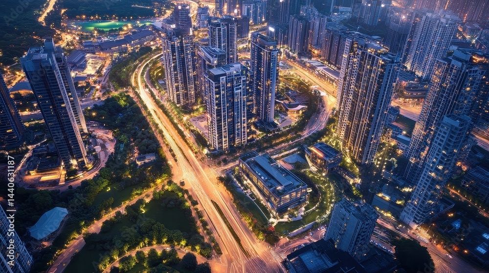 Obraz premium Real estate investment can contribute to community development, urban regeneration, and economic growth.