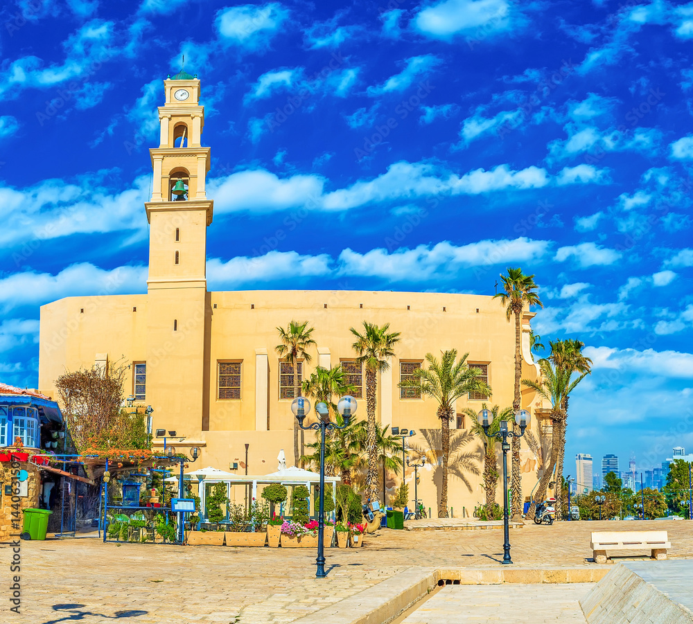 St Peter Church, Kedumim Square, Jaffa, Tel Aviv, Israel