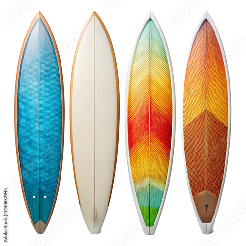 vector illustration of a surfboard