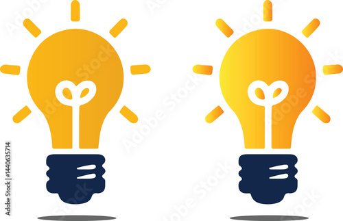 light bulb vector illustration