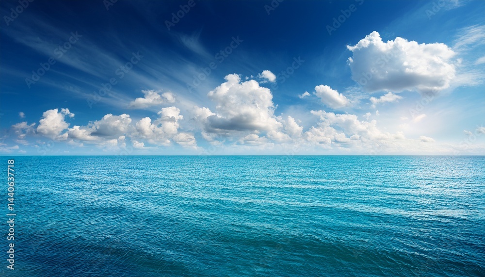 Obraz premium sky and sea of summer