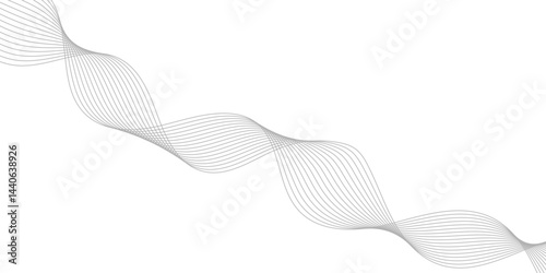 Abstract wave line for banner, wallpaper background with wave design.Abstract background with business lines.Dynamic flowing wave lines design element. Futuristic technology and sound wave pattern.