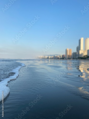 tarde de ceu azul - praia grande 