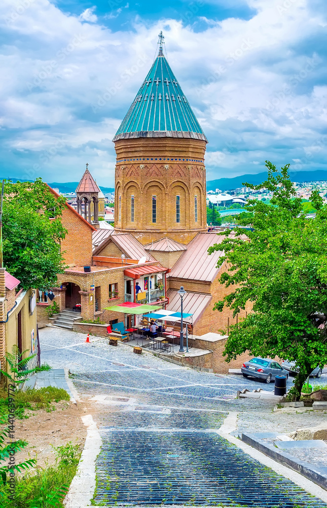 Armenian St George Cathedral in Tbilisi, Georgia