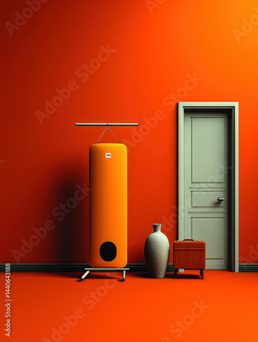 Orange Room, Ready to Go.