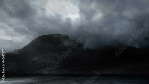 Animated Storm Background Video