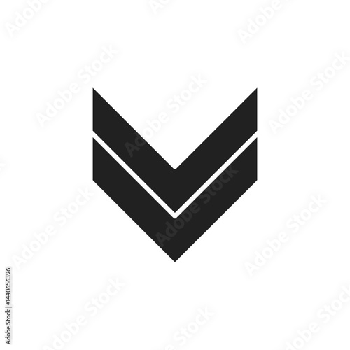 military rank badge icon. military rank badge Symbol sign for mobile concept and web design. Vector icon, Logo illustration, Vector graphics