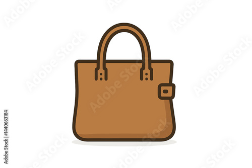 Stylish brown tote bag designed for everyday use in various casual settings