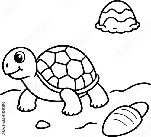 turtle vector illustration