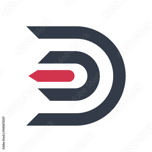 Free Download  Letter D logo vector icon Free. - GFXLoad