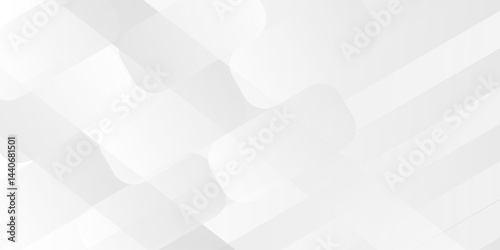 Abstract white and grey color geometric background with copy space. Modern and minimal concept. You can use for cover, poster, banner web.White luxury background with grey shadow diagonal stripes