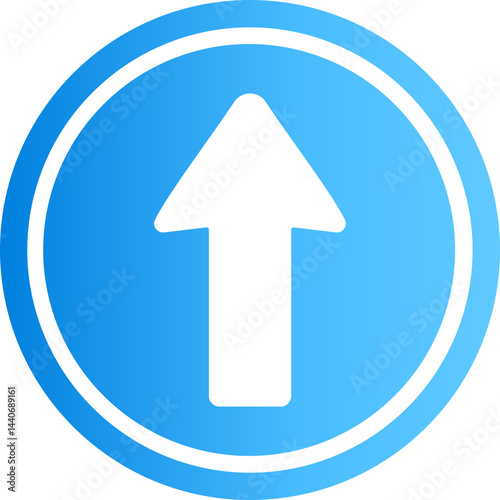 straight ahead