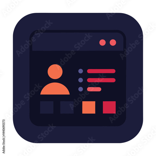 User profile interface vector illustration with details and information elements Free Download User profile interface vector illustration with details and information elements - GFXLoad