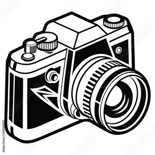 retro photo camera