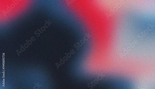 Abstract Blurry Gradient Background Pink, Blue, and Dark Hues. Gradient Noise Background
