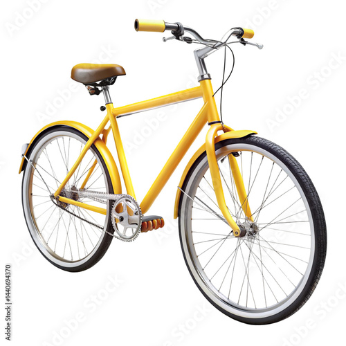 bicycle isolated on white background