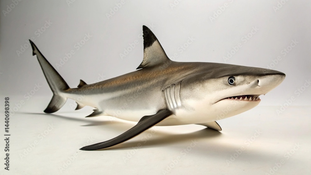 Obraz premium Blacktip Shark on studio background