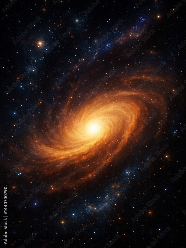 Fototapeta premium space galaxy background