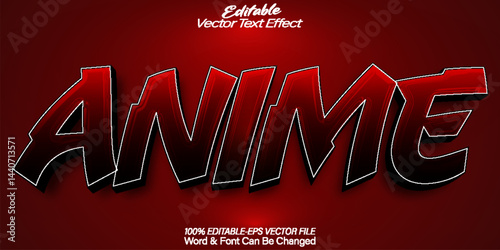 Anime Japan Vector Text Effect Editable Alphabet China Asian Sakura