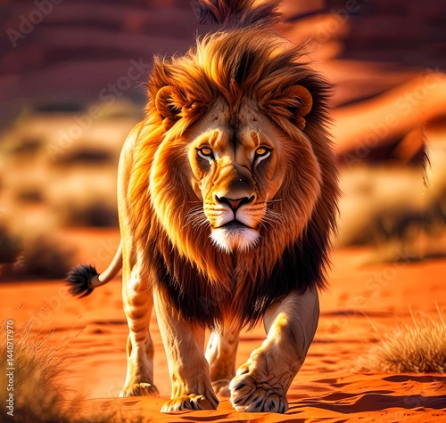 king of the savannah king of beasts lion