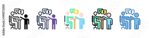 Salary Negotiation Icon