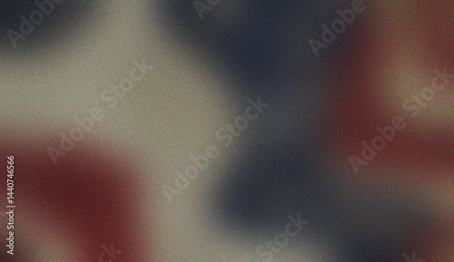 Abstract Blurry Background Red, Gray, Beige Gradient Texture. Gradient Noise Background
