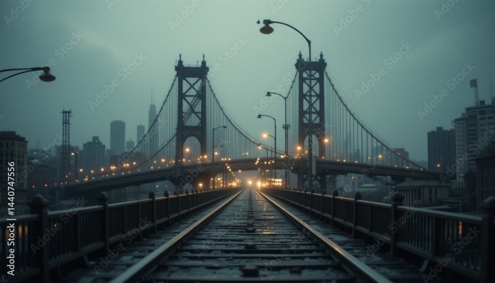 Fototapeta premium brooklyn bridge at night