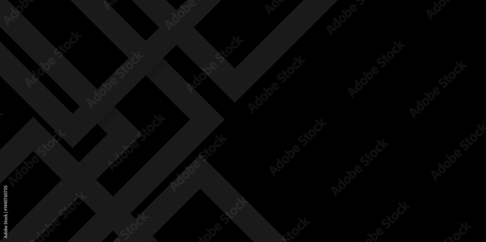 Obraz premium Abstract background seamless with lines and technology square triangle geometric texture background. black geometric minimal and rectangle shape banner design. Modern background used about technology.