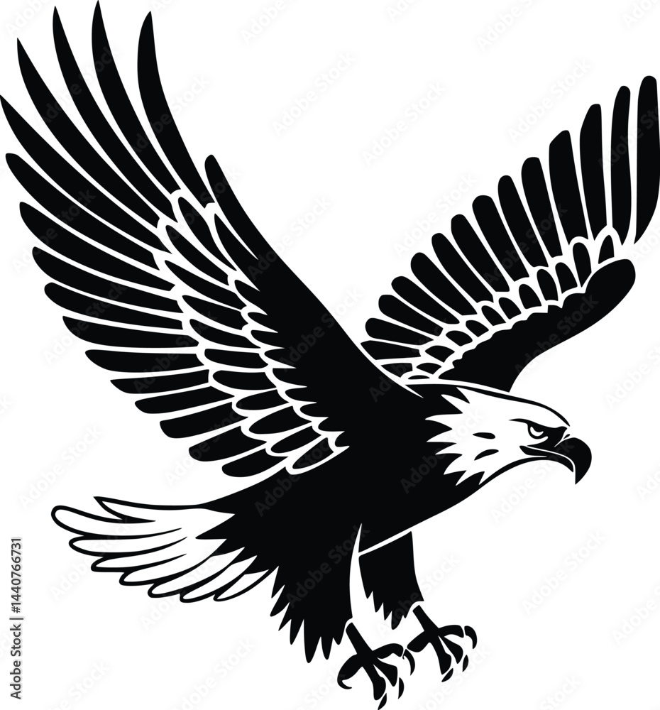 Fototapeta premium eagle vector illustration